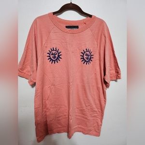 Bianca Chandon Acid Sun Athletic T-Shirt. Large